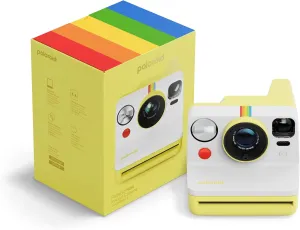 Polaroid Now 3rd Generation I-Type Instant Film Camera - Yellow - Camera Only No Film (9158)