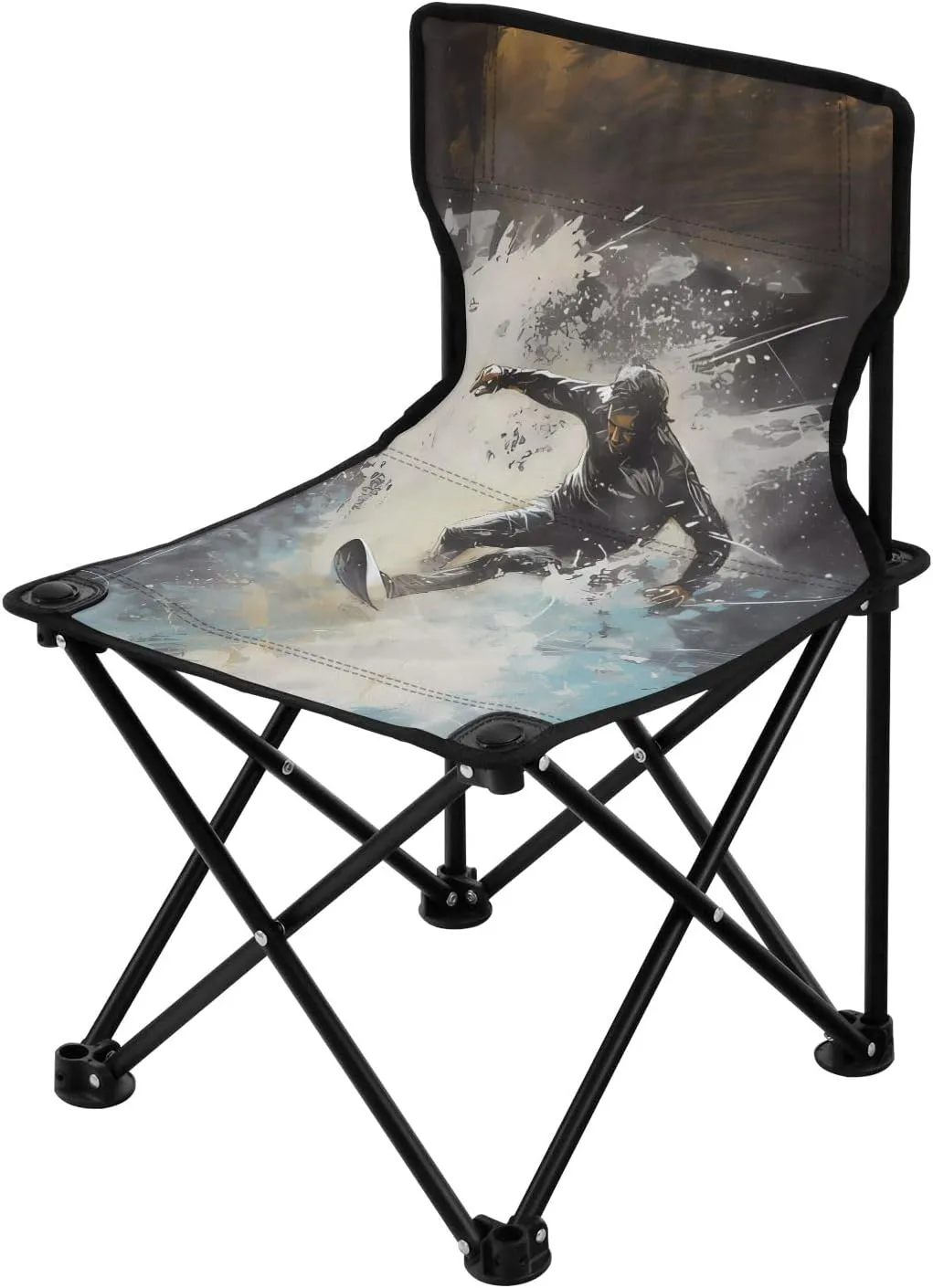 Portable Camping Folding Chairs Foldable Chair Small Surfing 2 Lightweight Backpacking Outdoor Outside Fishing