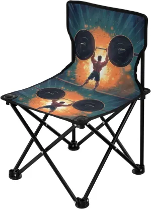 Portable Camping Folding Chairs Foldable Chair Small Weightlifting 3 Lightweight Backpacking Outdoor Outside Fishing