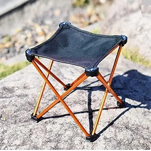 Portable Folding Chair Camping Aluminum Alloy Ultralight Fishing Foldable for Hiking Travel Outdoor Tools