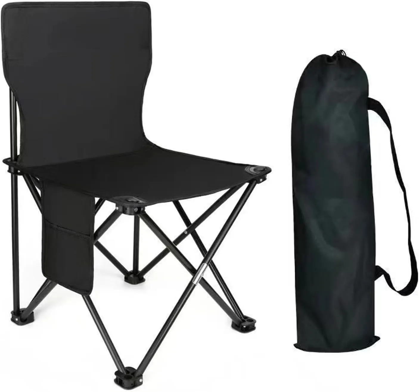 Portable Folding Moon Chair with high Back Support, Comfortable Outdoor Camping Chair for Beach, Picnic, Hiking, Lightweight and Easy to Carry (Oversized)