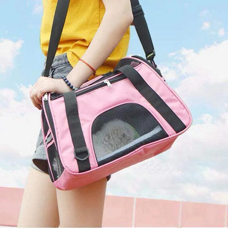 Portable Pet Carrier Bag 4 Colours