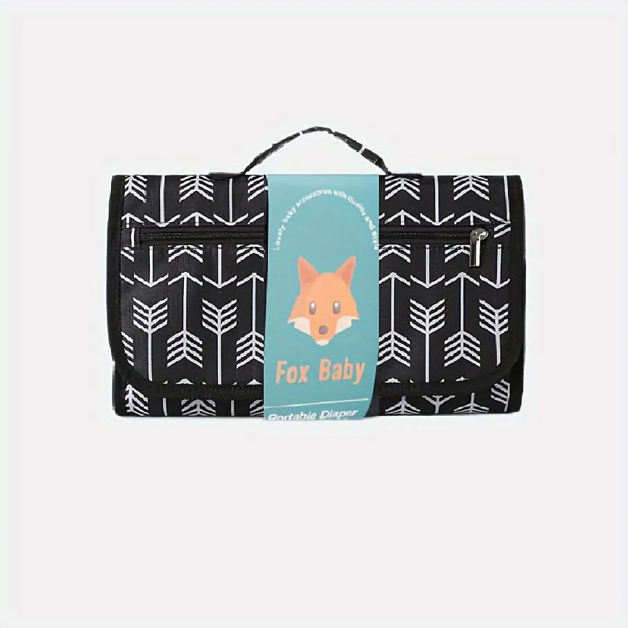 Portable Waterproof Baby Changing Pad –One-Hand Diaper Change Pad