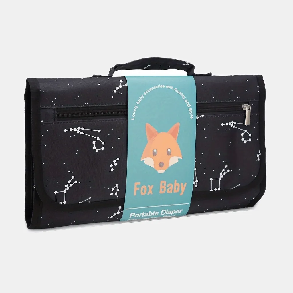 Portable Waterproof Baby Changing Pad –One-Hand Diaper Change Pad