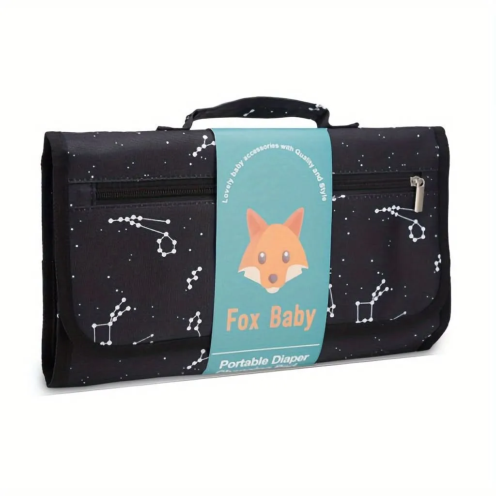 Portable Waterproof Baby Changing Pad –One-Hand Diaper Change Pad