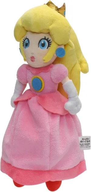 Princess Peach Plush Toy Princess Peach Doll Collection Mario Plush Stuffed Animals Toys 11 Inch (Pink Sweet Gift for Mario Fans