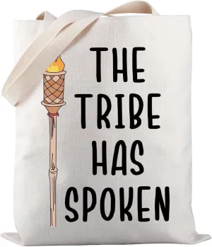 PWHAOO Tribe Spoken Tote Bag Reality TV Show Lover Gift For Fans
