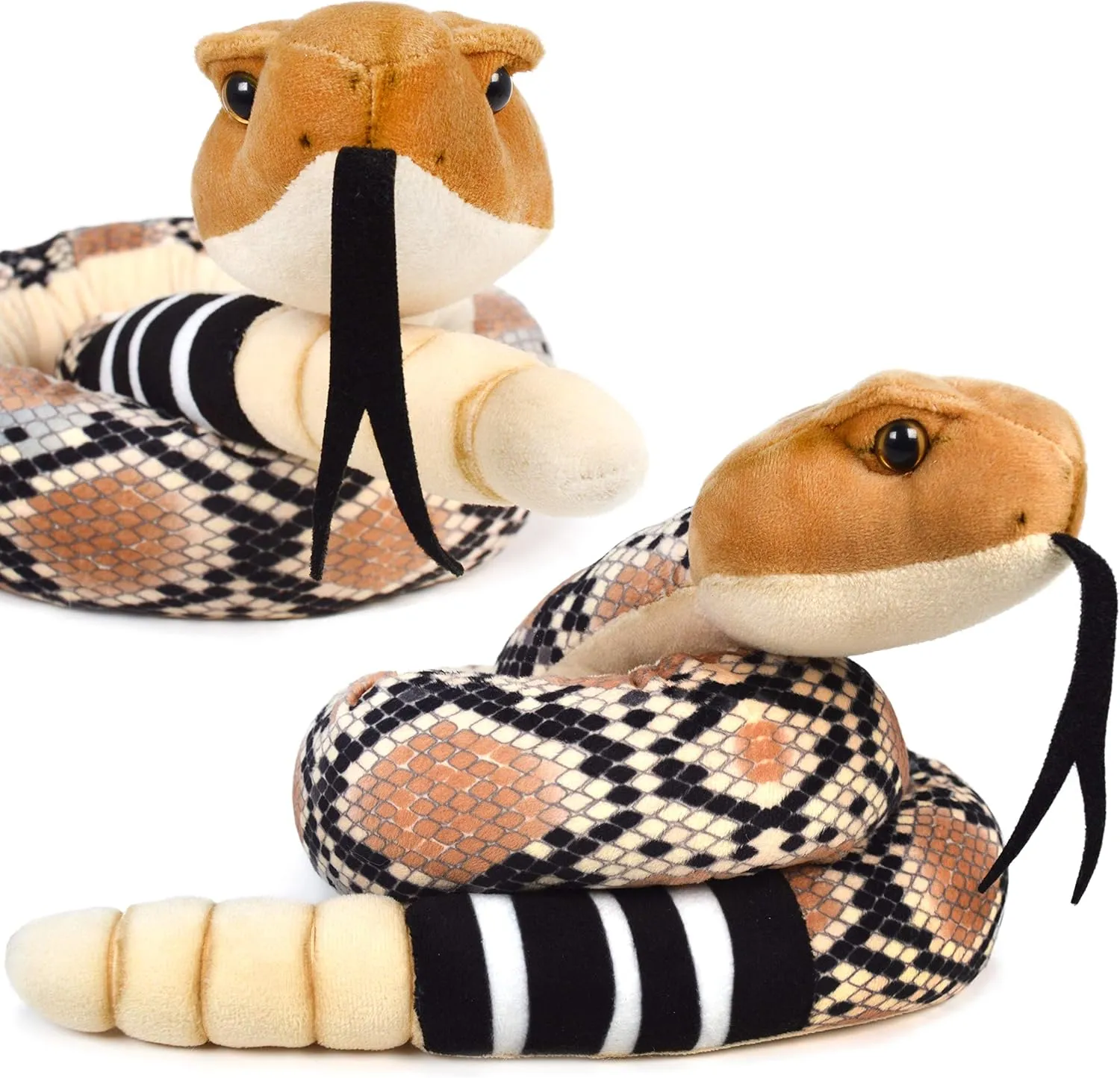 Rambo The Rattlesnake - 54 Inch Stuffed Animal Plush