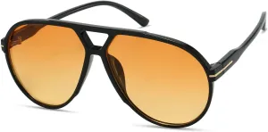 Retro Oversized Aviator Sunglasses Womens Mens Sun Glasses Trendy Classic Shades