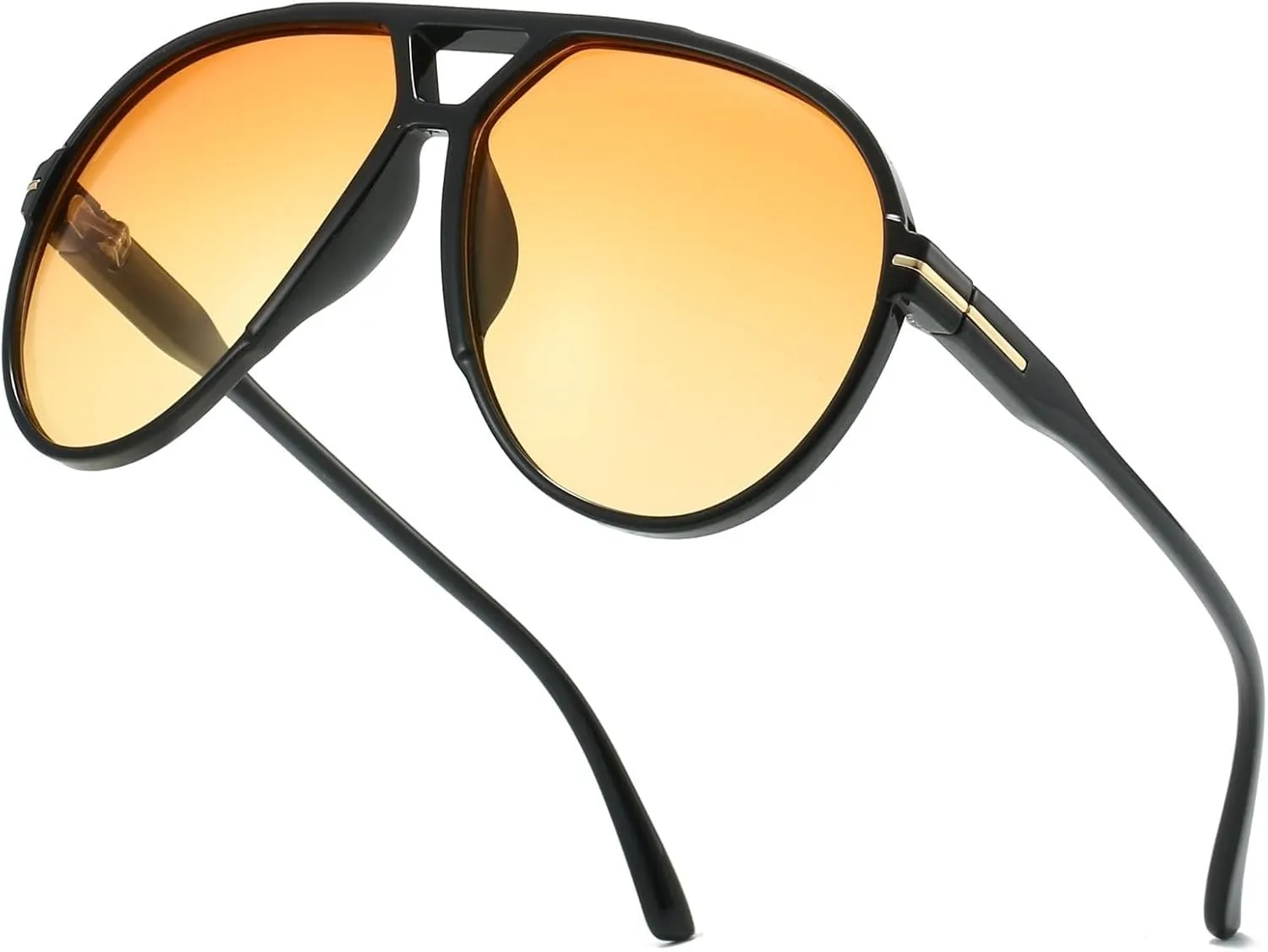 Retro Oversized Aviator Sunglasses Womens Mens Sun Glasses Trendy Classic Shades