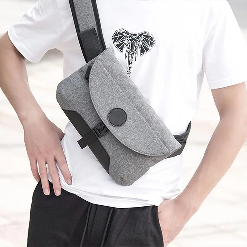 Retro Rectangles Crossbody Bag，Sling Bag