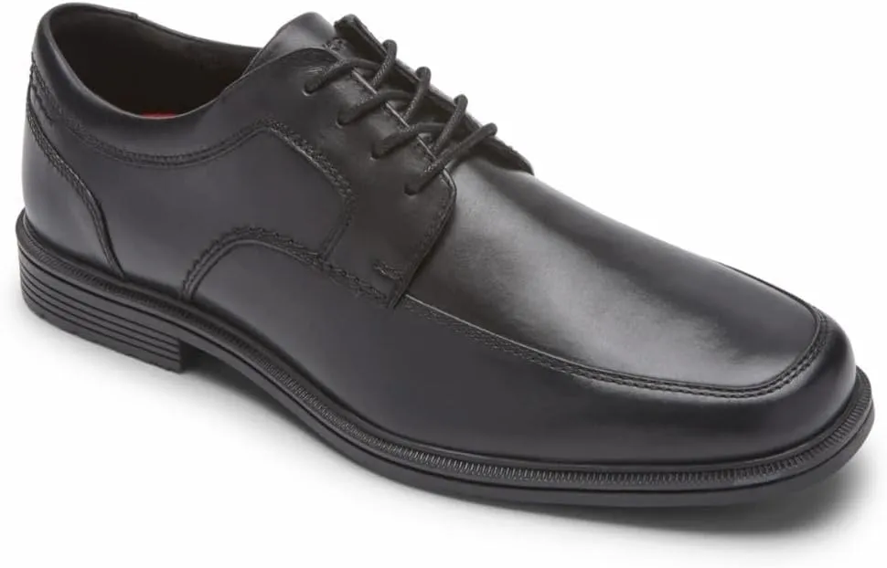 Rockport Taylor Waterproof Apron Toe Men's Oxford Dress Shoe Black