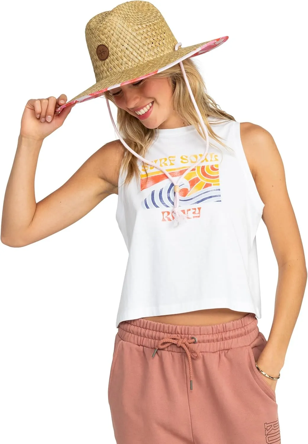 Roxy Women's Pina to My Colada Straw Hat