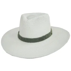 Sahara Toyo Straw Fedora Hat