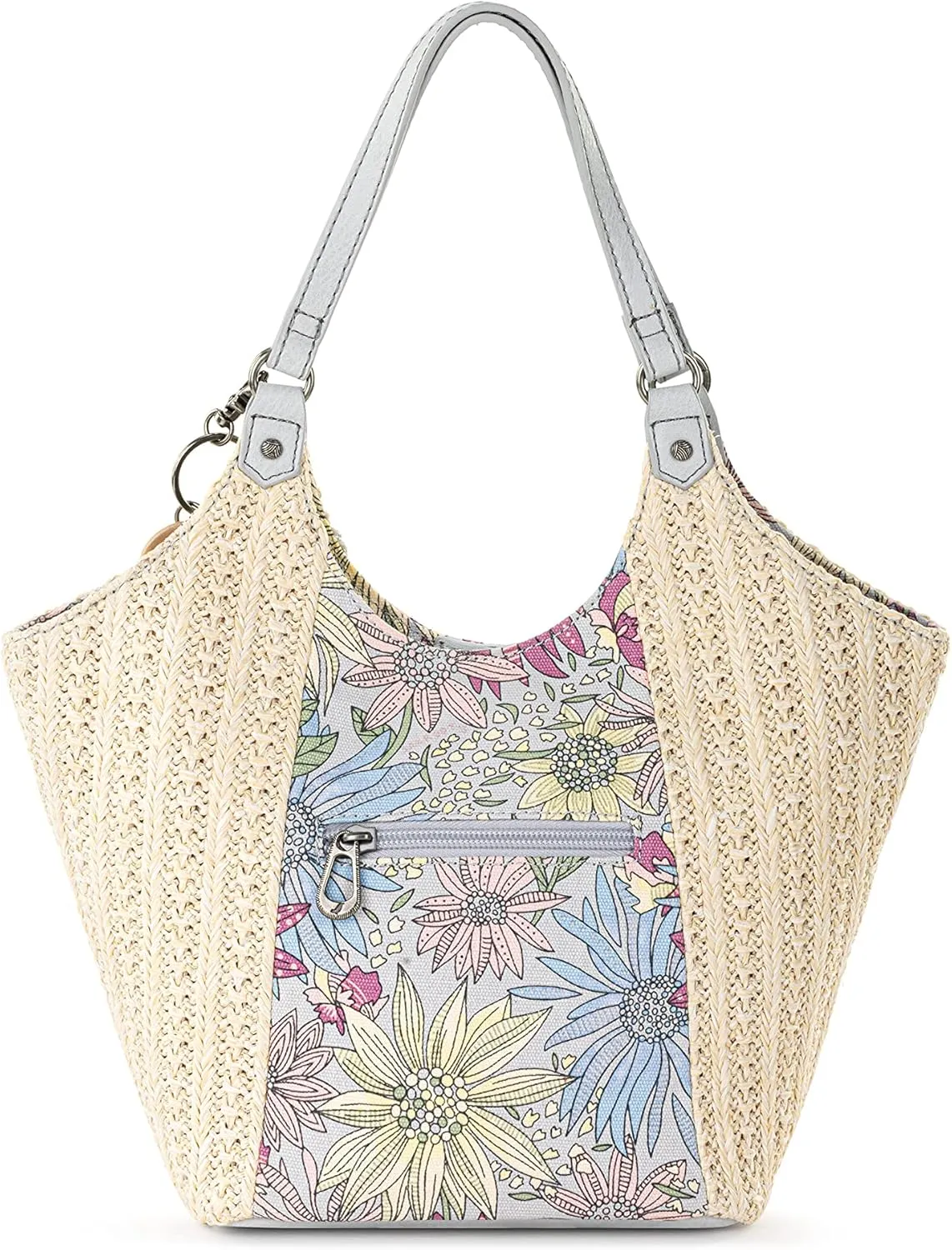 Sakroots Roma Straw Small Shopper