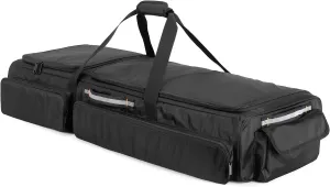 samdew Under Seat Storage Bag Fit for SuperCrew Cab & Crew Cab, Back Seat Double-Compartment Organizer for Truck, Practical Underseat Tool Box with Inner Dividers & Multiple Pockets (Patented Design)