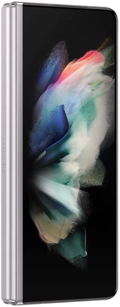 SAMSUNG Galaxy Z Fold 3 5G US Version, 256GB, Phantom Silver - AT&T (Renewed)