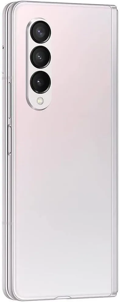 SAMSUNG Galaxy Z Fold 3 5G US Version, 256GB, Phantom Silver - AT&T (Renewed)
