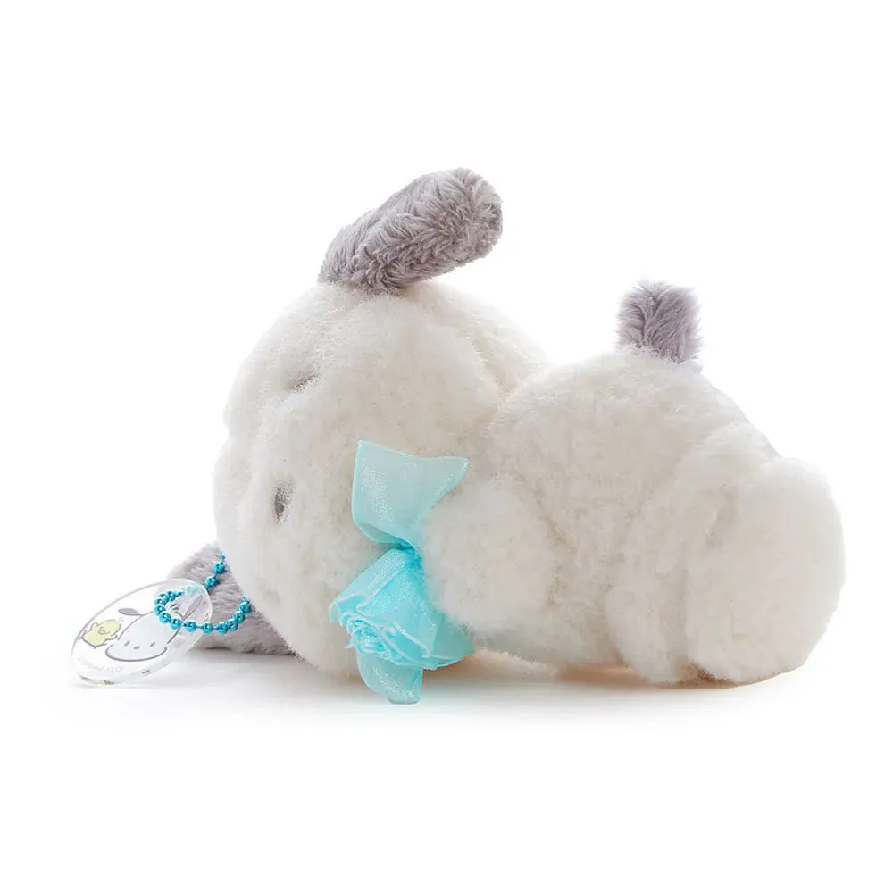 Sanrio Pochacco Cute Pose Mascot Keychain Plush