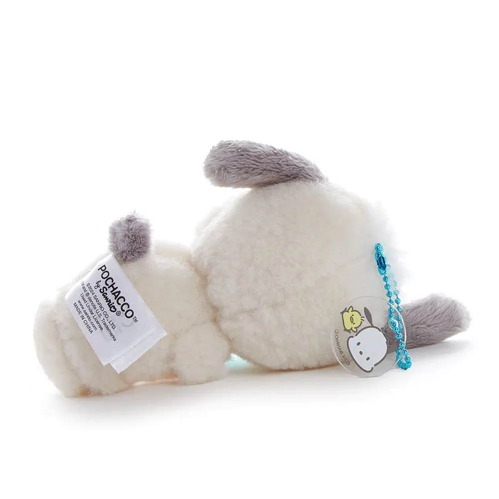 Sanrio Pochacco Cute Pose Mascot Keychain Plush