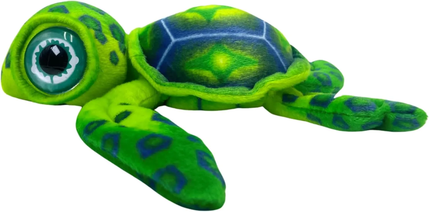 Sea Turtle Stuffed Animal Plush Toy - 15.7" Big-Eyed Ocean Turtle Plushies, Soft Green Stuffed Tortoise - Perfect Sea Turtle Gift for Kids Turtle Lovers Boys Girls Birthday Gift