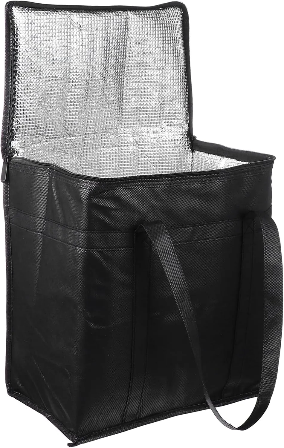 SECFOU Oxford Cloth Car Lunch Bag Aluminum Insulated Lunch Box Thermal Bag for Outdoor Travel