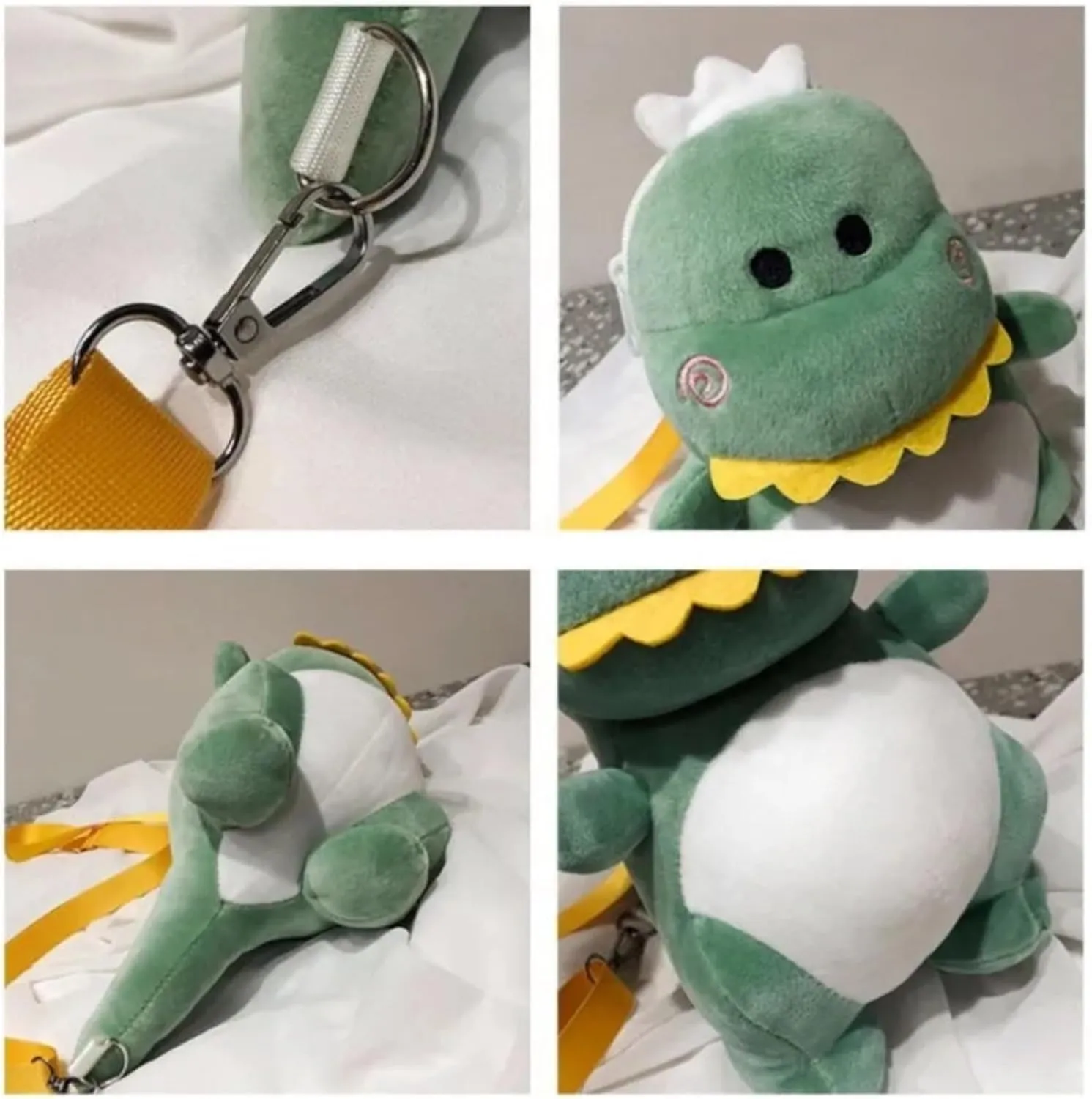 Shoulder Bag Dinosaur Cross Body Small Kawaii Cosplay Anime Women Teenage Cartoon Plush Cute Purse