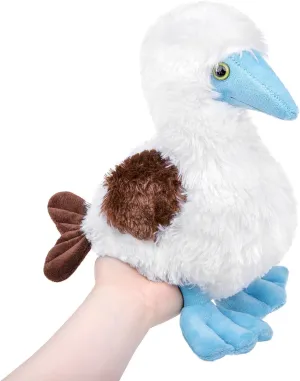Simulation Blue Footed Boobies Plush Toy, Soft Realistic Cute Plush Stuffed Animal Toy 13.7 inch Funny Birds Home Decoration Children's…