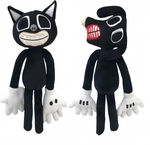 Siren Head Plush Toys Cartoon Dog Cat Rabbit Plush Toys Halloween Christmas Horror Plush Toy for Home Party Gift Birthday Toy (Cat&Dog)