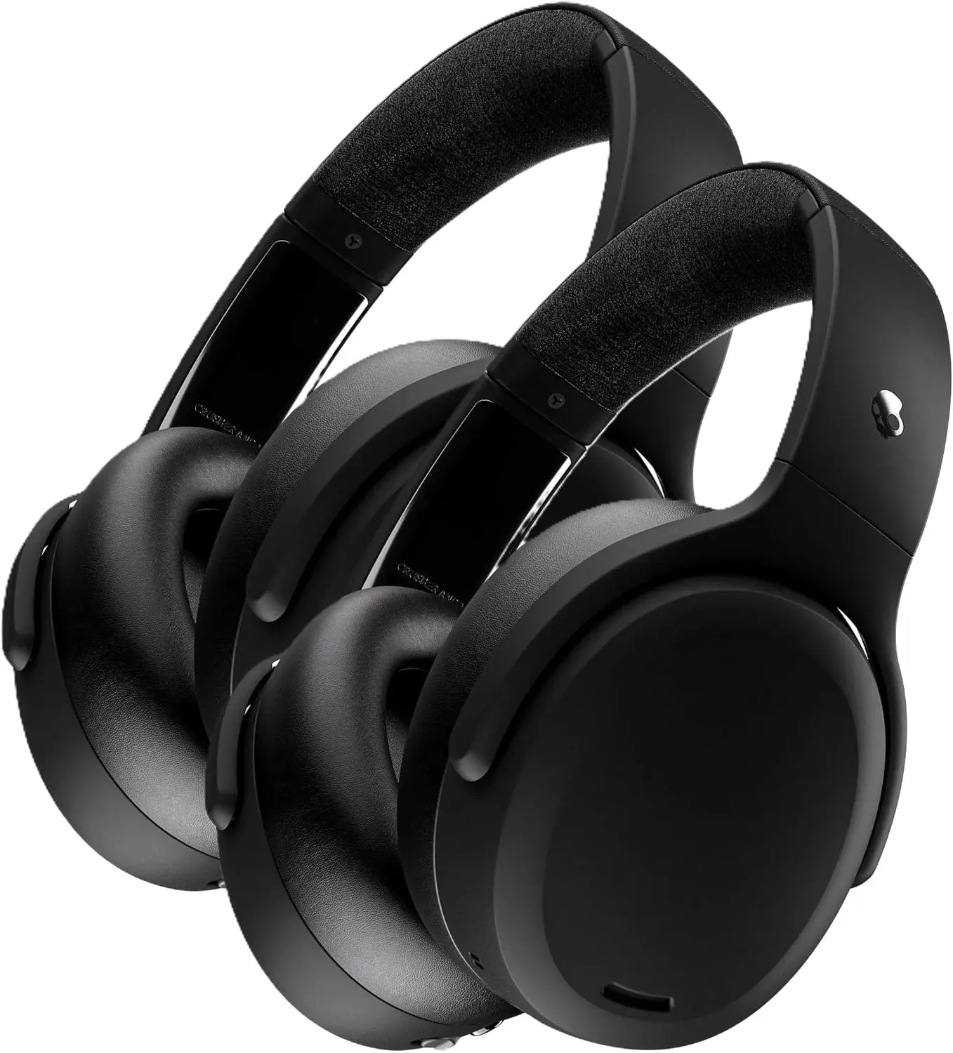 Skullcandy 2 Pack Crusher ANC 2 Wireless Noise Cancelling Over-Ear Headphones Bundle - Black