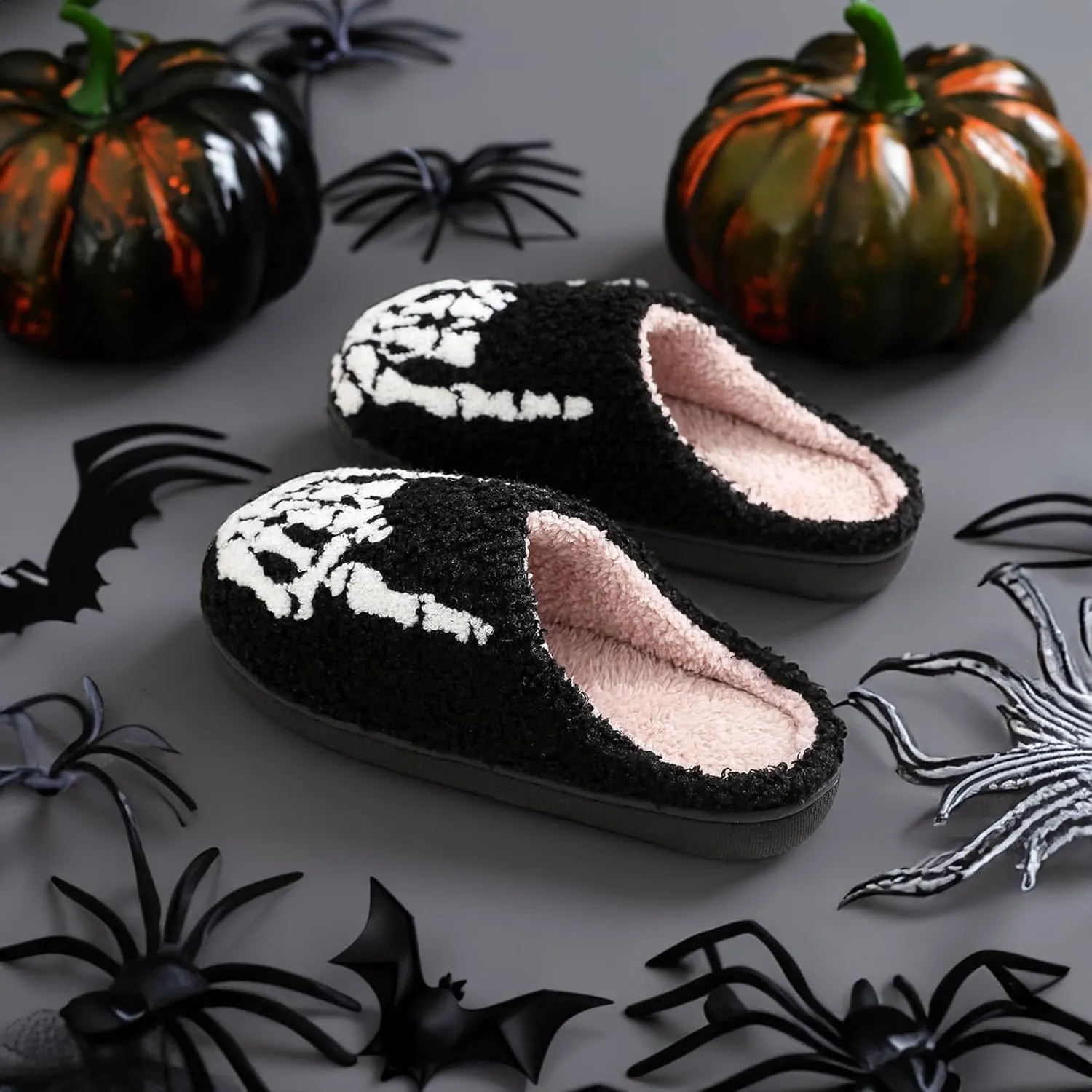 Slippers Fuzzy Memory Foam Retro Indoor Outdoor Home Couple Shoes Womens Mens Fluffy Plush Slippers Animals Cute Cartoon House Slippers Cuddly Warm Shoes Indoor Outdoor Girls