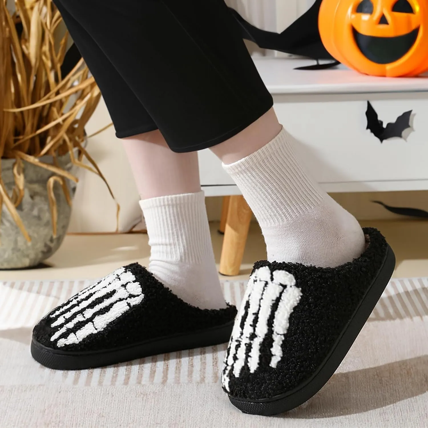 Slippers Fuzzy Memory Foam Retro Indoor Outdoor Home Couple Shoes Womens Mens Fluffy Plush Slippers Animals Cute Cartoon House Slippers Cuddly Warm Shoes Indoor Outdoor Girls