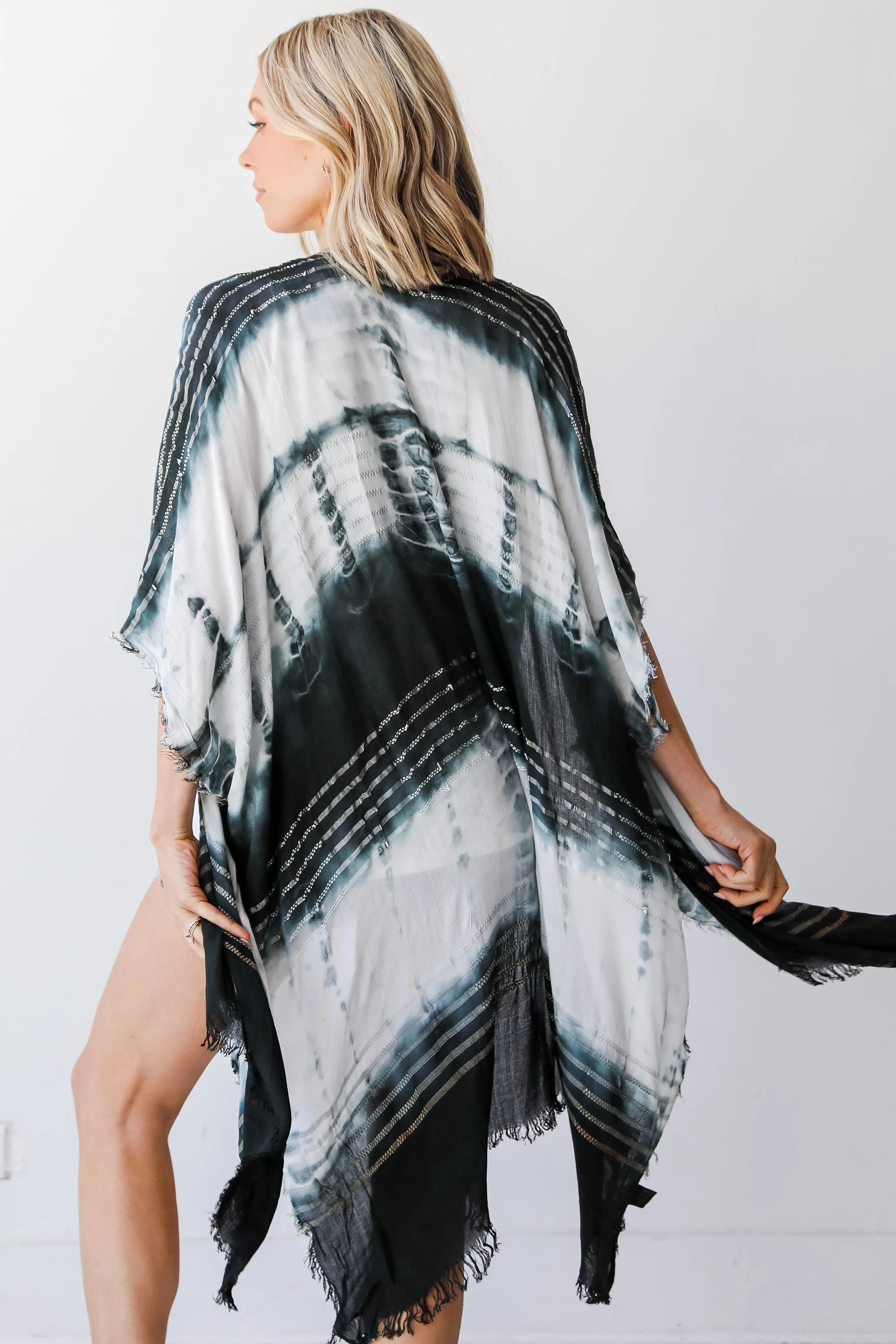 Soak Up The Sun Tie-Dye Kimono