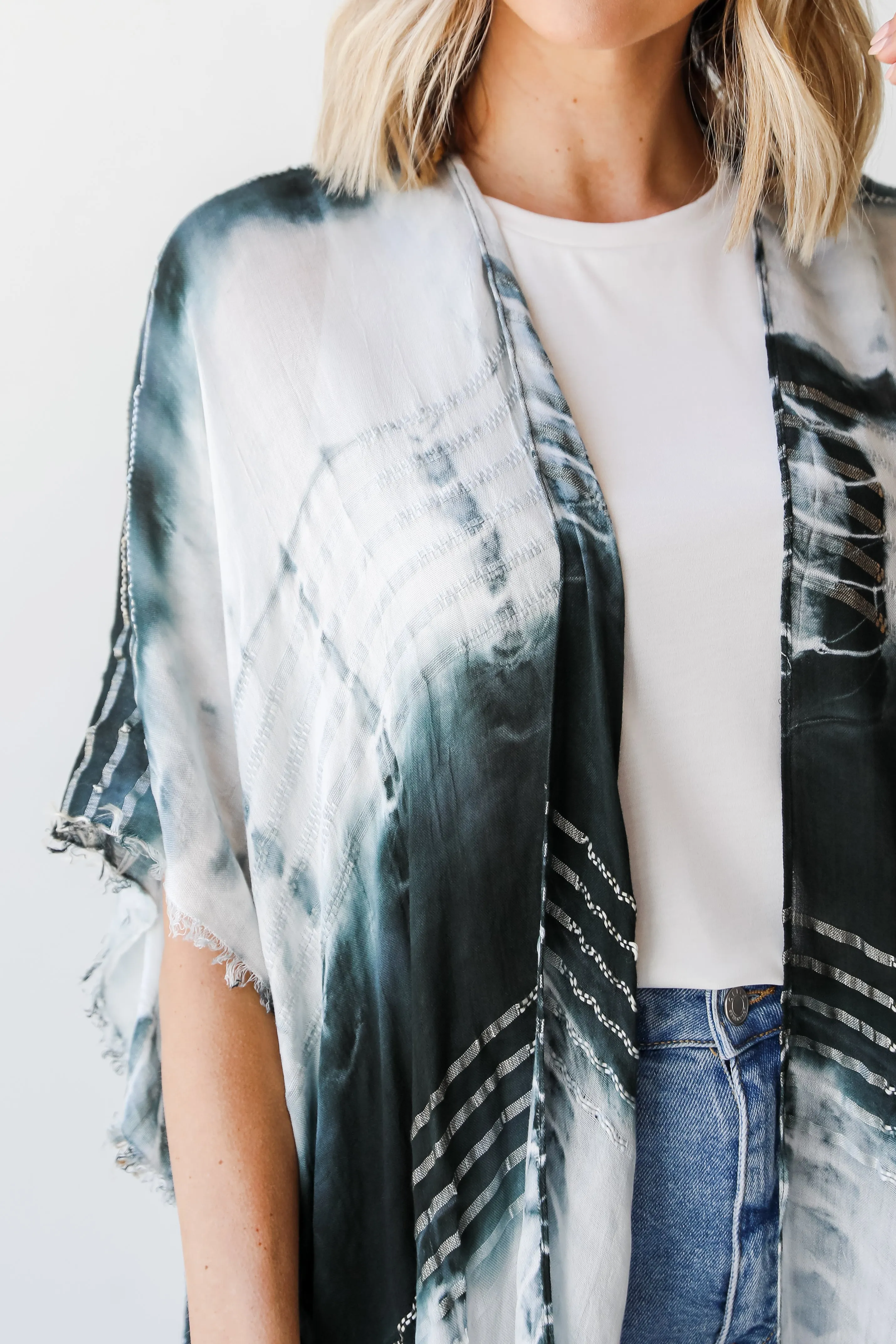 Soak Up The Sun Tie-Dye Kimono