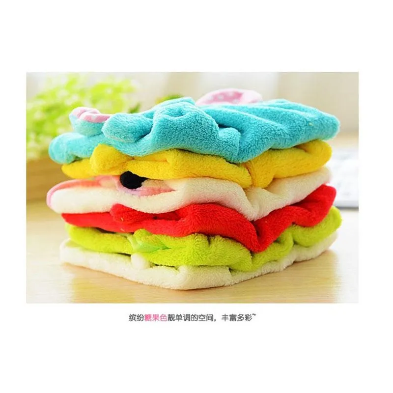Soft Plush Cartoon Animal Baby Hand Towel On Sale
