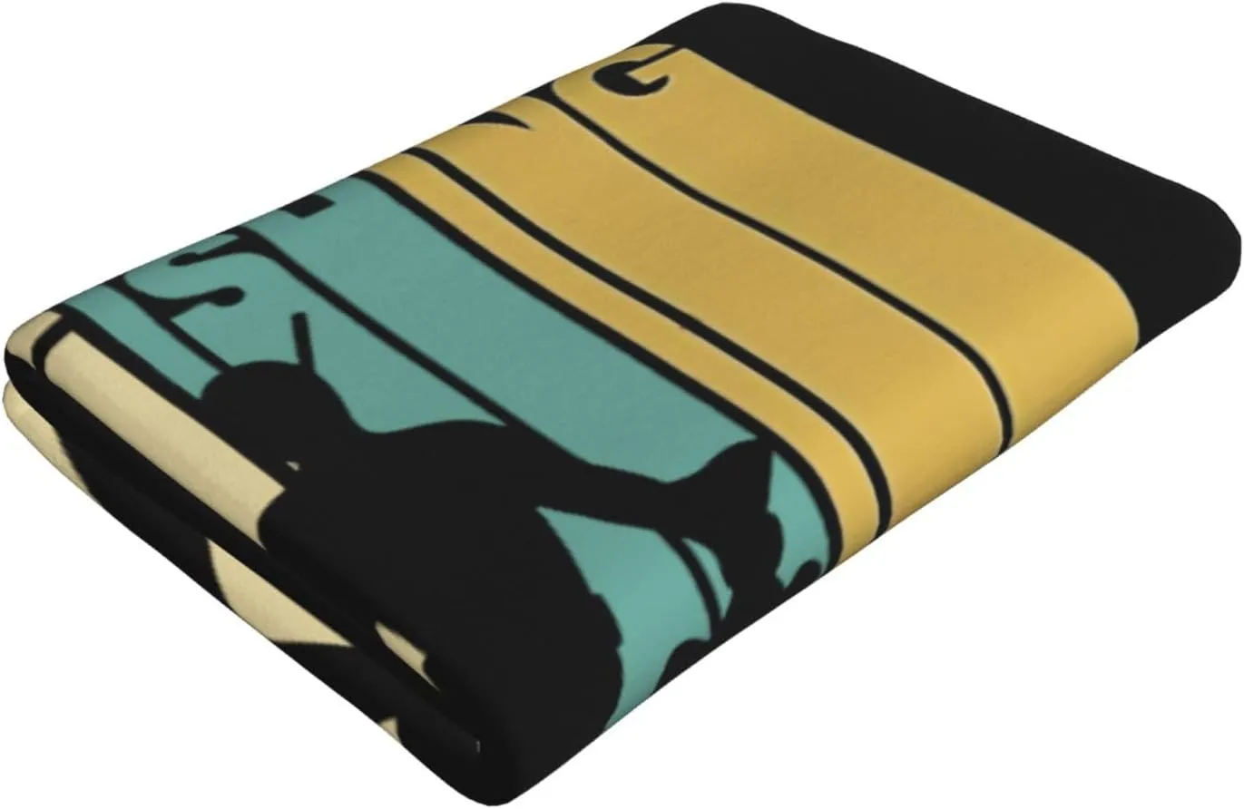 Spearfishing Beach Towel 55x27.5 Inches - Ultra Soft Quick Dry Sand Towel, Lightweight Large Bath Towel for Pool, Summer, Travel
