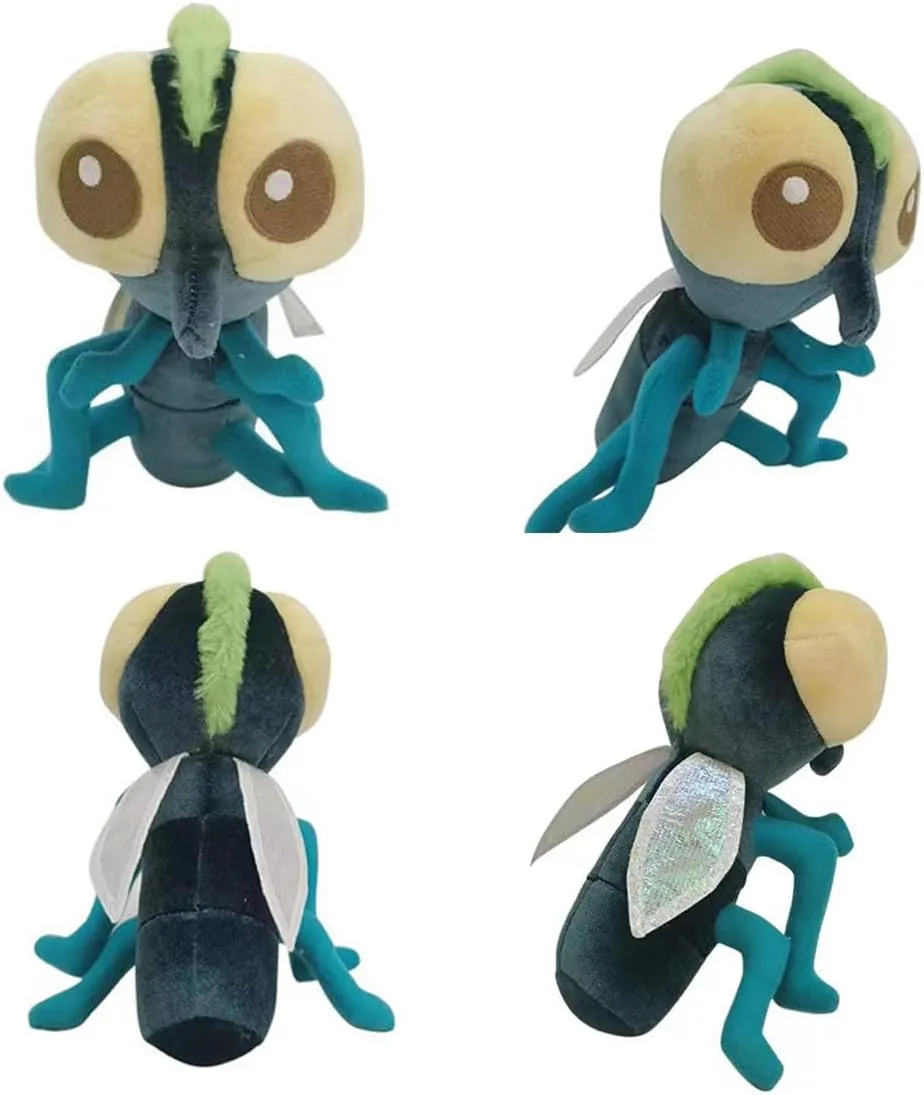 Spider Plush, 6.7 inch Cute Jumping Spider Stuffed Animal Toy Plushies (3pcs Plush)