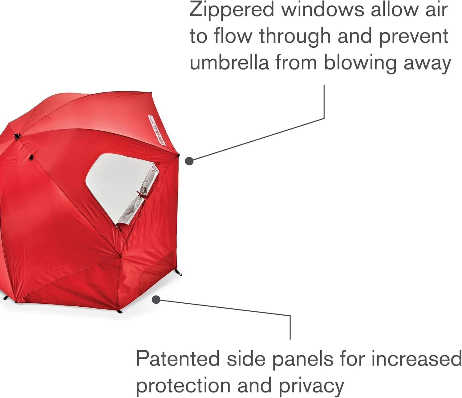 Sport-Brella Premiere XL UPF 50  Umbrella Shelter for Sun and Rain Protection