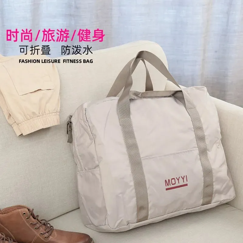 Sport Travel Bag | Large Capacity Waterproof Oxford Duffel for Women