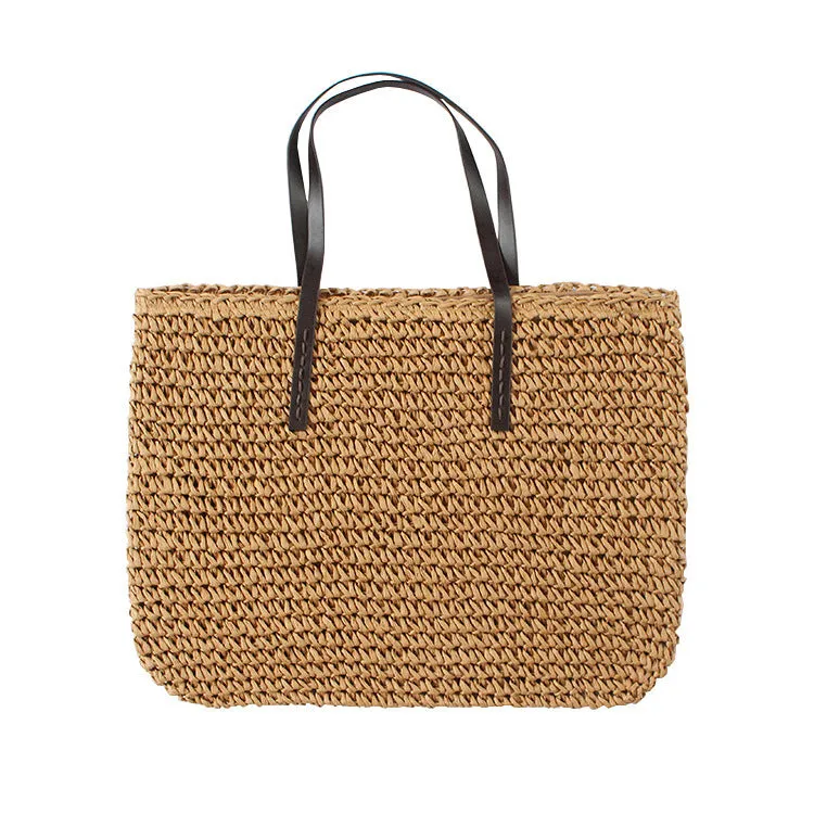 Spring New Beach Woven Straw Bag
