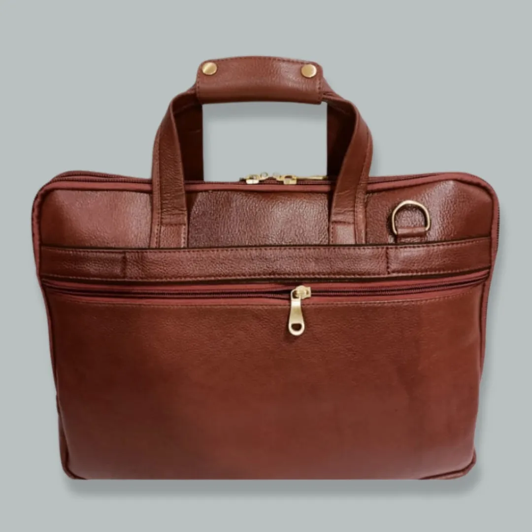 Starco 1 Genuine Leather laptop/messenger bags for men