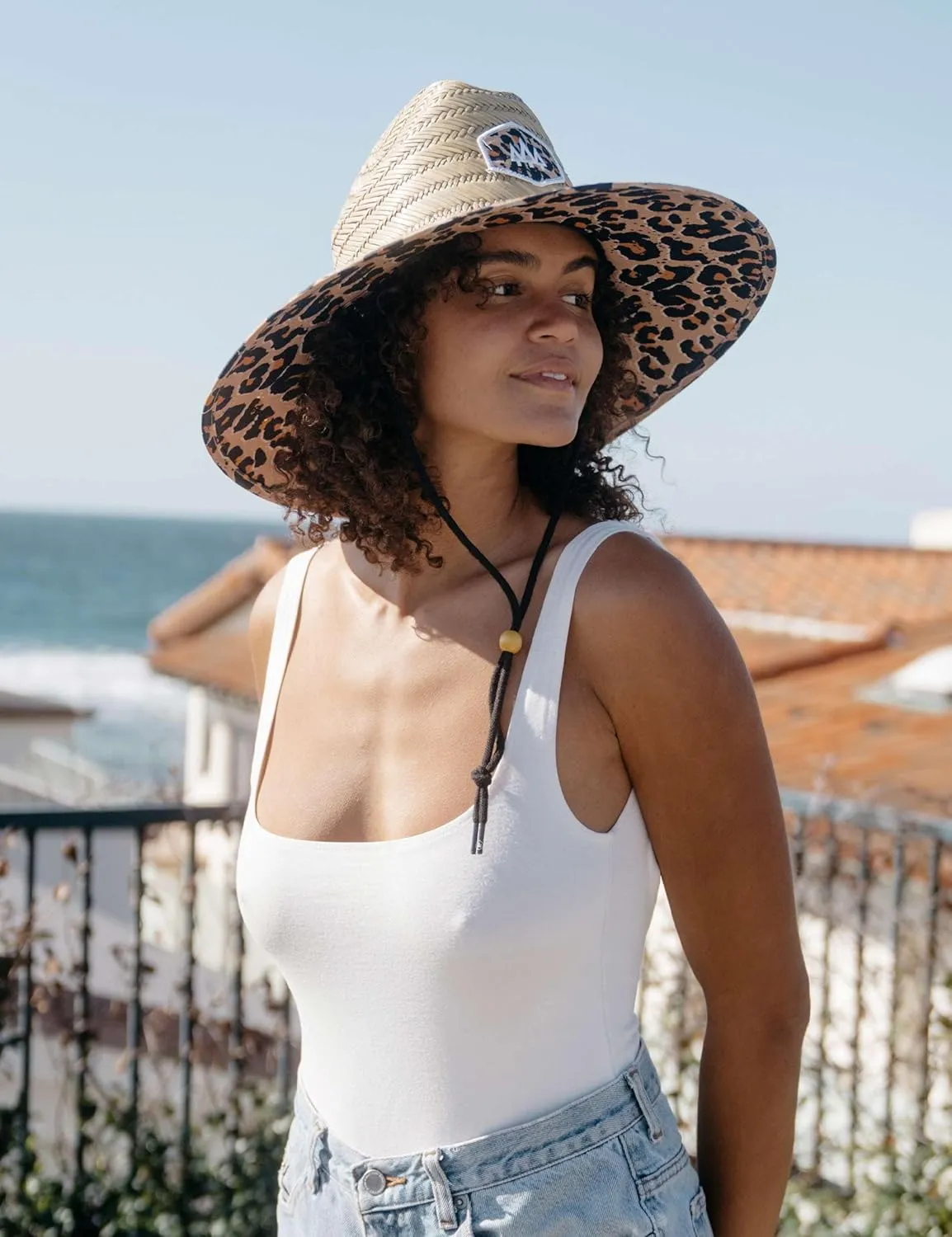 Straw Hat for Men & Women | Lifeguard Hat, Beach Hat & Sun Hat | UPF 50  Wide Brim for Sun Protection | One Size | Hemlock