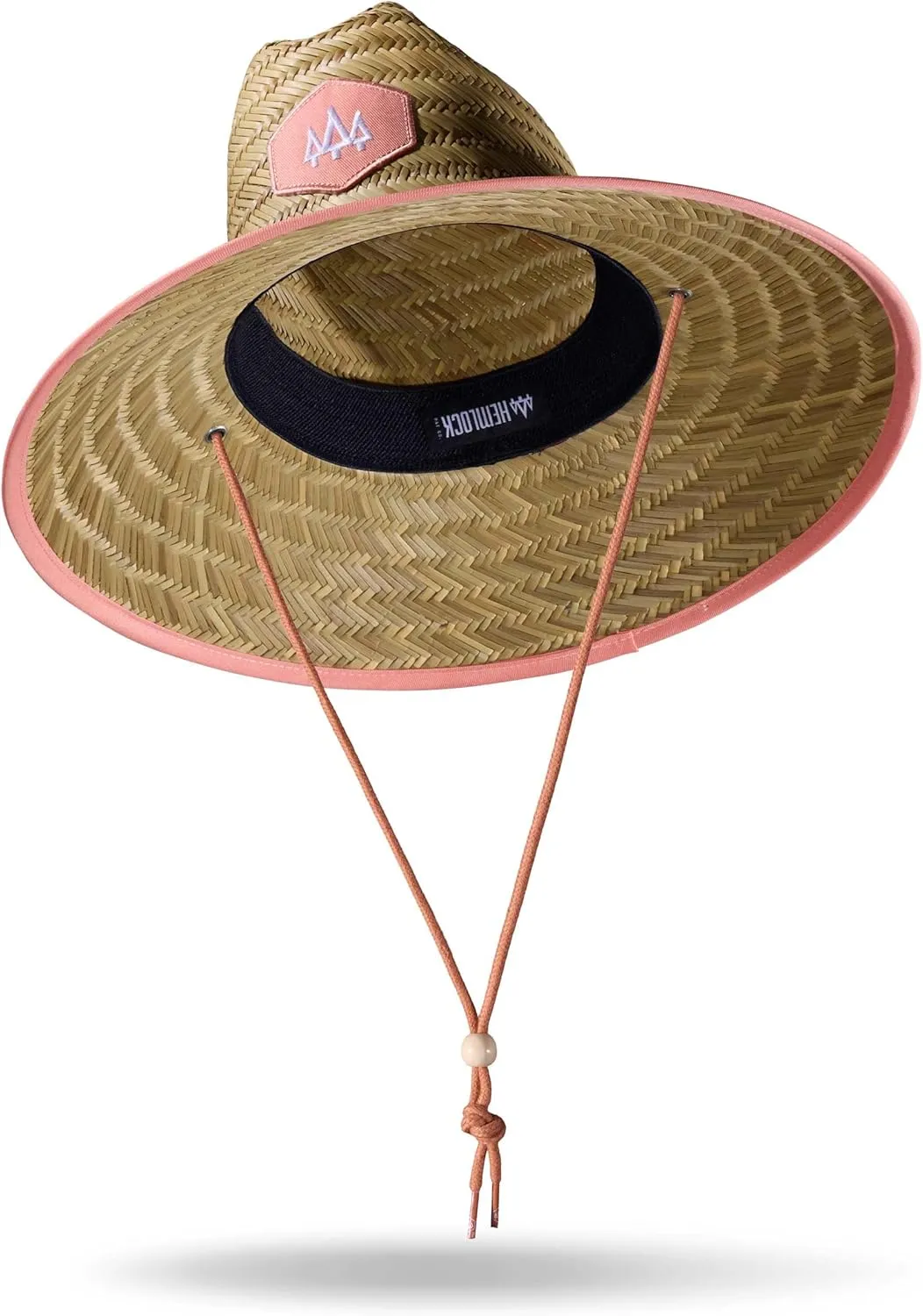 Straw Hat for Men & Women | Lifeguard Hat, Beach Hat & Sun Hat | UPF 50  Wide Brim for Sun Protection | One Size | Hemlock