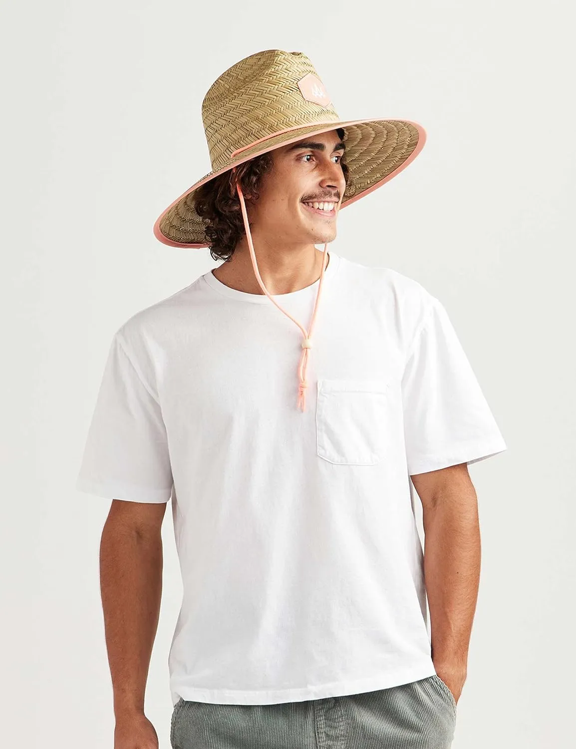 Straw Hat for Men & Women | Lifeguard Hat, Beach Hat & Sun Hat | UPF 50  Wide Brim for Sun Protection | One Size | Hemlock