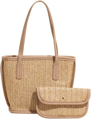 Straw Purses for Women Cute Beach Bag Straw Tote Bags Summer Handbags for Beach Vacation