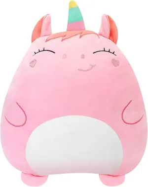 Stuffed Animals Plush Toy 16inch Pink Cute Stuffed Animals for Girls Cartoon Kid's Plush Toy Pillows Soft Lumbar Back Cushion Birthday Gifts for Kids Children