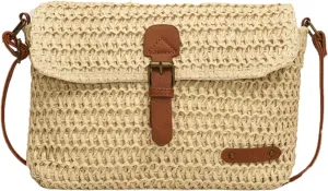 Summer Purses for Women 2025 Crossbody, Woven Straw Purses and Handbags with Zipper Closure