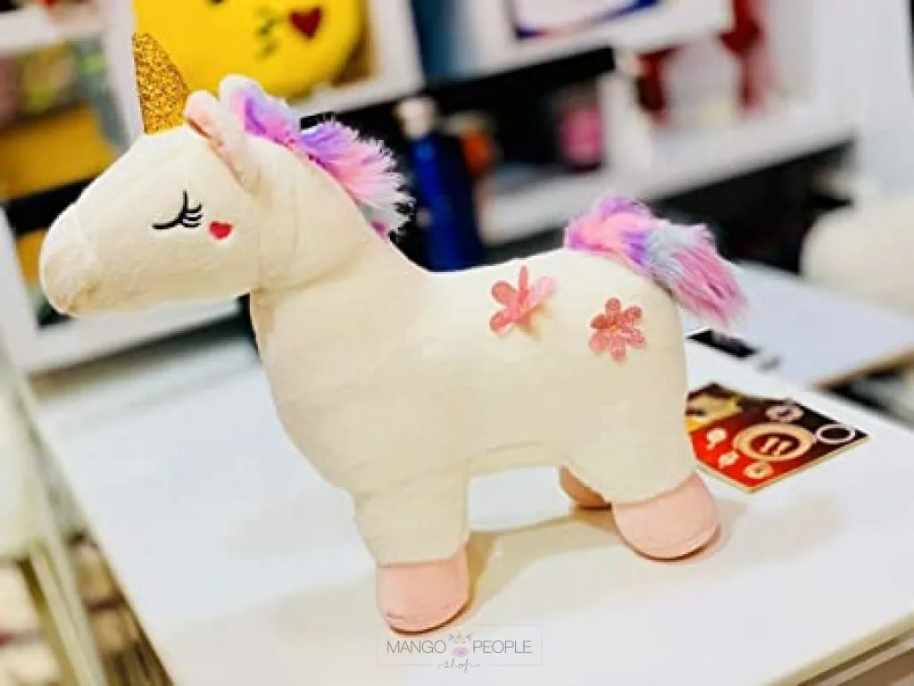 Super Soft  Floral Unicorn Soft  Stuffed Toy for Kids