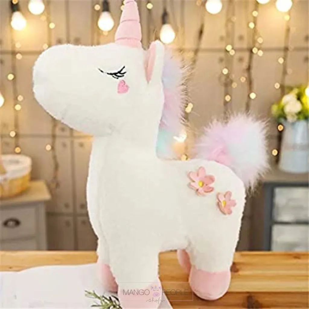 Super Soft  Floral Unicorn Soft  Stuffed Toy for Kids
