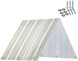 Swing Replacement Tarpaulin Playground Roof Canopy Waterproof Awning For Playground Swing, UV Resistant Roof